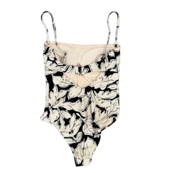Peony Bathing Suit Floral Medium New without Tags - Picture 3 of 8